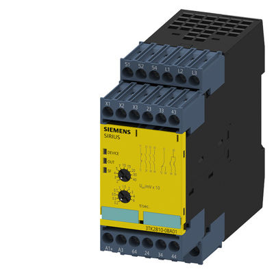 PLC 3TK2810-0BA01 정지 모니터링과 나사 단말기로 기계를 안전
