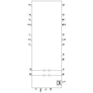 PLC 3TK2810-0JA01 고장 없는 모니터링을 위한 정지 모니터링 스크루 터미널
