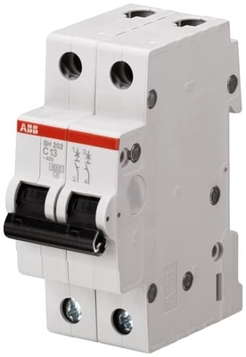 컴팩트 디자인 MCB SH202-D25 소형 회로 차단기 2P D 등급 전류 25A 220V