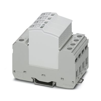 1 폴 2905340 VAL-SEC-T2-3S-350-FM 5V AC에서 250V AC 및 125V DC를 위한 2형 급류 보호기
