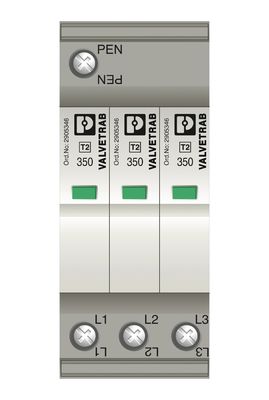 250V AC 125V DC 200mA DC 2형 전압 보호기 PLT-SEC-T3-3S-230-FM 산업용