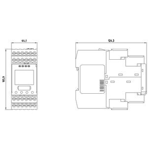 산업용 PLC 3TK2810-1KA41 스크루 터미널로 속도 모니터링