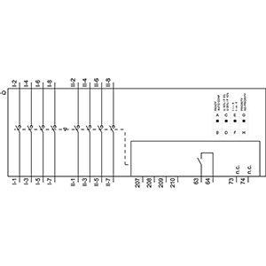 PLC 3KC6426-2TA20-0TA3 ATSE 통합 컨트롤러 1-0-2 4 폴 ATSE 40-160A