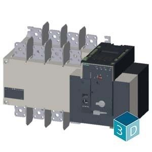 PLC 3KC8450-0FA22-0GA3 800-1000A 4극 RTSE/ATSE 기본 장치 전송 전환