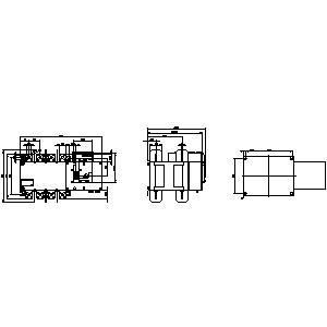PLC 3KC8450-0FA22-0GA3 800-1000A 4극 RTSE/ATSE 기본 장치 전송 전환