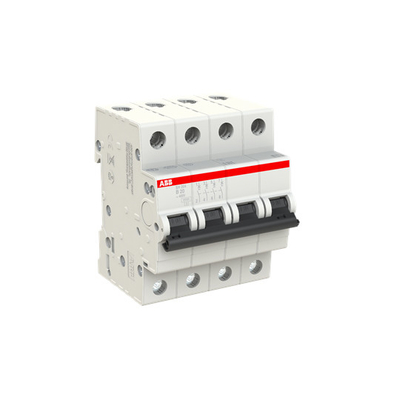 MCB SH204-B20 소형 회로 차단기 4P 20A 220V 50Hz 등급 전압 및 주파수
