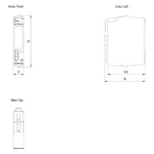 PLC 6ES7136-6BA01-0CA0 정밀 모니터링을 위한 F-DI HF 8x24VDC 전자 모듈