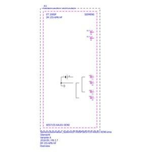 PLC 6ES7155-6AU01-0CN0 ET 200SP IM155-6 PN HF 포함 속도 작동을 위한 서버 모듈