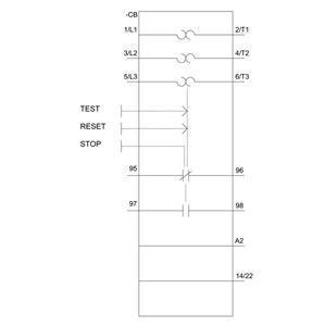 이론 모터 보호용 전압 릴레 PLC 3RU6116-4AB1 11...16 A 크기 S00 클래스 10
