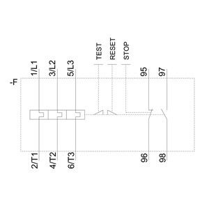 모터 보호 과부하 릴레이 34...40 A 크기 S0 클래스 10