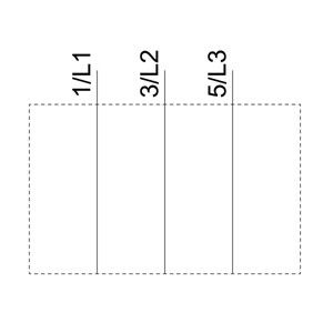 PLC 3RU6916-3AA01 독립적 인 조립 C-Varia S00 나사 터미널에 대한 터미널 지원