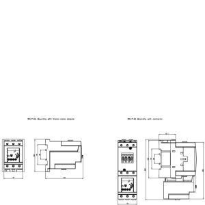 3RU7146-4JB0 과부하 릴레이 3RU7 크기 S3 보호용 76.50 x 112.00 x 129.00MM