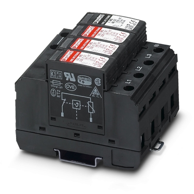 VAL-MS 320/3 1 초전압 보호기 2858564 피닉스 접촉 유형 2 전극 번호 4 230V AC