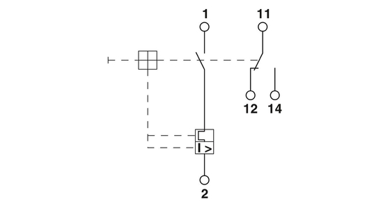 피닉스 연락처 TM1 6A F1 P 열 자석 장치 회로 차단기 50V DC 5극