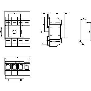 유지보수가 쉬운 PLC 3KD0640-2LG20-3 기본 장치
