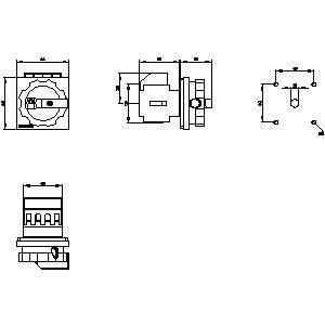 PLC 3LD2003-1TL53 기본 장치 단속 스위치와 함께 다재다능 전력 분배