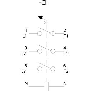 PLC 3LD2003-1TL53 기본 장치 단속 스위치와 함께 다재다능 전력 분배