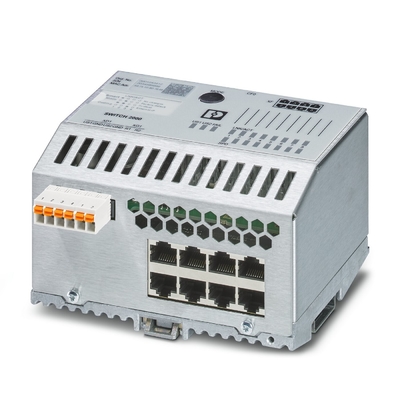 산업 이더넷 스위치 FL SWITCH 2408 IP65 보호 수준 및 이더넷/IP 네트워크