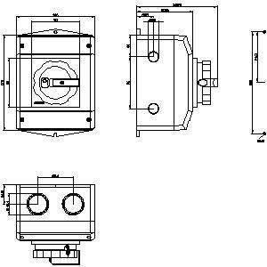 PLC 3LD2165-4VD51 산업안전 표준의 기본 장치 단속 스위치