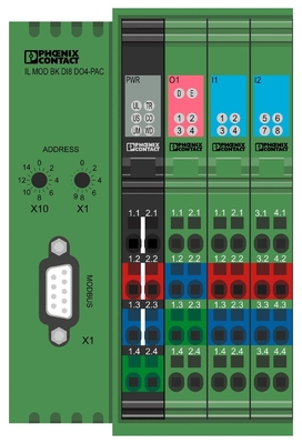 피닉스 콘택트 버스 커플러 IL MOD BK DI8 DO4-PAC 고객 요구 사항에 적합
