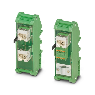 피닉스 연락처에서 FL-PP-RJ45-SCC 패치 패널로 네트워크 연결을 업그레이드