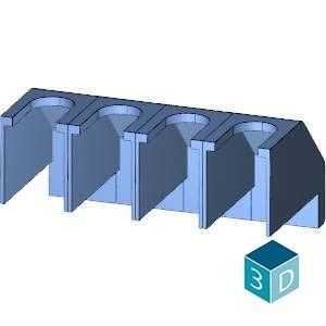 4극 3LD20 PLC 3LD9201-1A 터미널 커버