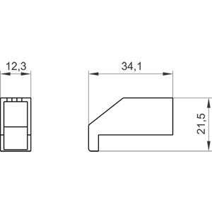 PLC 3LD9201-2A 터미널 커버