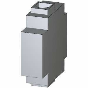 연속 3LD9220-2C PLC 중립 선도자 / 바닥 장착 액세서리를위한 PE 터미널