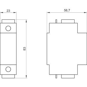 선도 스위칭 PLC 3LD9280-0C 바닥 장착 성능을 위한 중립 전도기