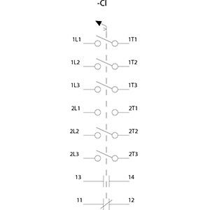 컴팩트 디자인 시멘스 3LD2103-4VP51 기본 장치 단속 스위치