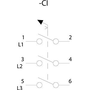 시멘스 3LD2517-0TK11 산업용 기본 장치 단속 스위치