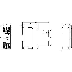 PLC 3RW3028-1BB14 3RW30 소프트 스타터 사이즈 S0 스크루 터미널 바이패스 통합