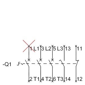 3LD2003-0TK53 산업용 전력 분배를 위한 스위치를 분리하는 기본 장치