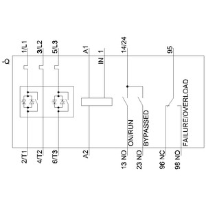 75 kw 3RW4047-1BB15 3RW40 바이패스 및 스크루 단말기로 부드러운 시작 크기 S3 에너지