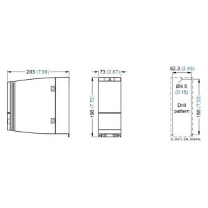 컴팩트 변환기 산업용 SINAMICS G120C FSA 6SL3210-1KE18-8UF1