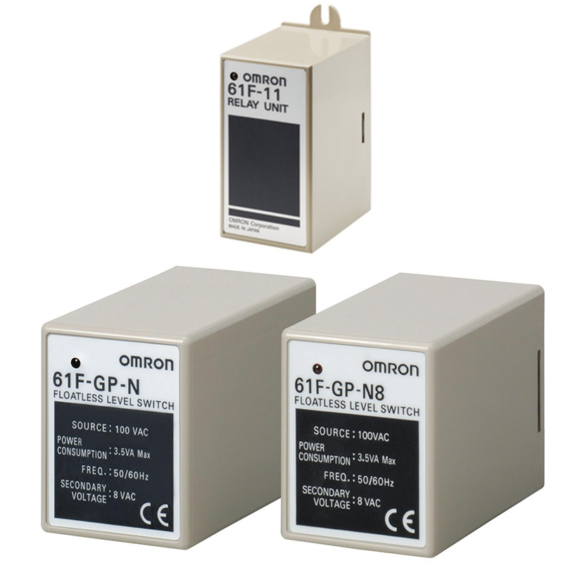 옴론 61F-GP-N8 220VAC 산업 자동화 제어 릴레
