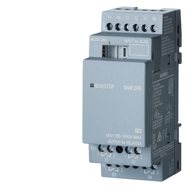 로고 8 DM8 230R 확장 모듈 4 DI/4 DO 6ED1055-1FB00-0BA2로 효율성을 향상