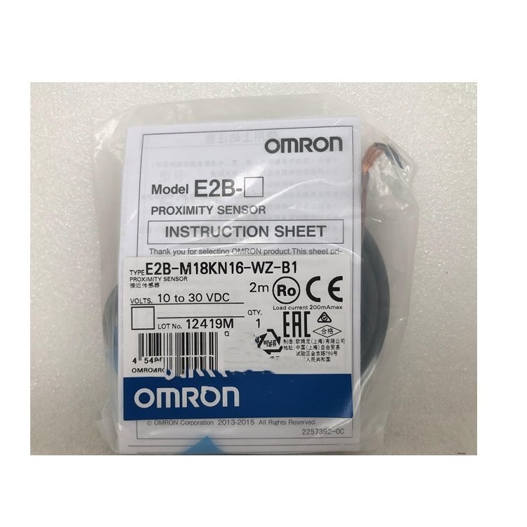 E2B-M18KN16-WZ-B1 2M OMS 인덕티브 근접 센서로 생산을 업그레이드하십시오.