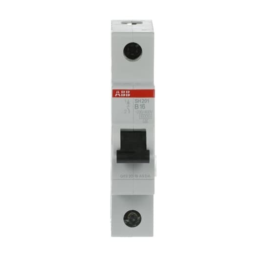 220V BCD 곡선 B 1P MCB SH201-B20 소형 회로 차단기 20A 전기 안전