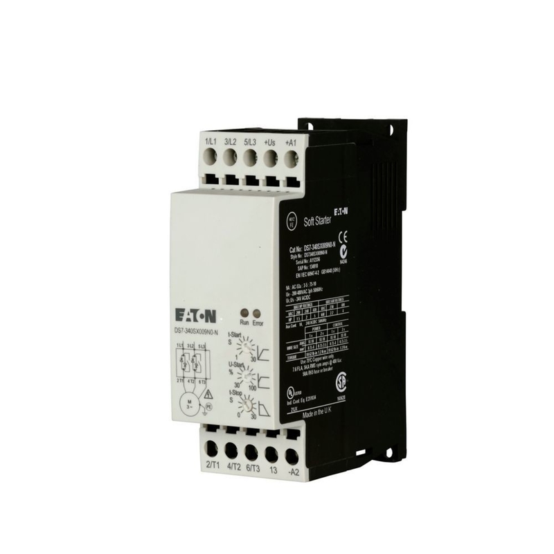 DS7-340SX012N0-L 3단계 400V 소프트 스타터 5.5KW DS7 에너지 절감 모터 제어