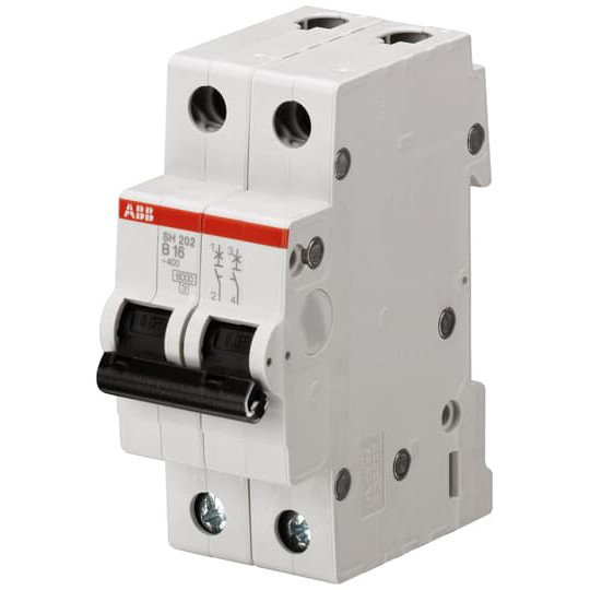 220V 2P MCB SH202-B13 소형 회로 차단기