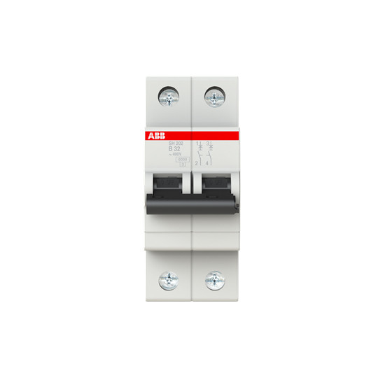MCB SH202-B32 소형 회로 차단기 2P B 32 A 다양한 환경에 적합