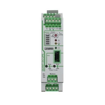 QUINT-UPS/24DC/24DC/10 24DC 출력 및 출력 2320225과 함께 끊김 없는 전원 공급