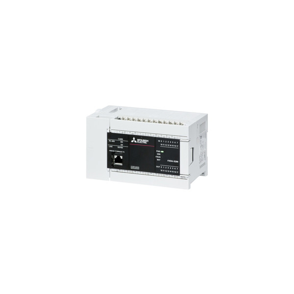 FX5U-32MT/ES FX5U 미쓰비시 PLC 16 입력 16 트랜지스터 출력 3xAnalog Eth RS-485 싱크
