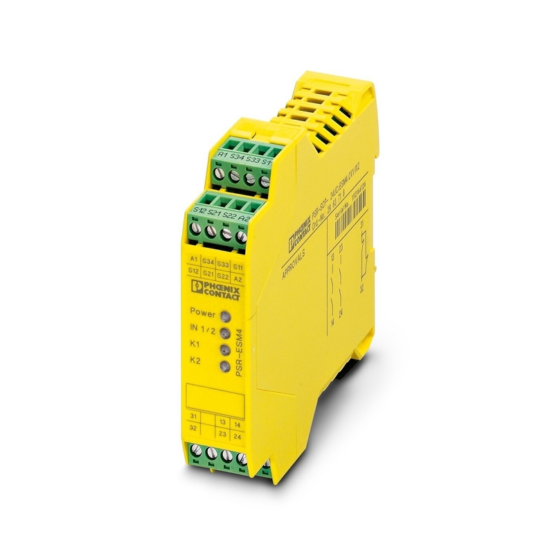 PSR-SCP-24UC/ESM4/3X1/1X2/B 안전 릴레 안전 종료 및 결합 보호