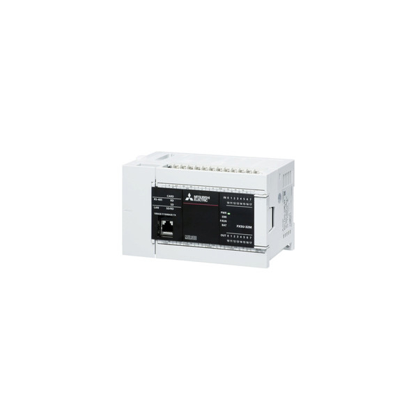 미쓰비시 FX5U-32MR/ES FX5U CPU AC 16 입력 16 릴레이 출력 3xAnalog Modbus Eth RS-485