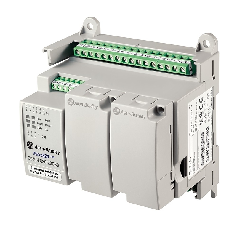2080-LC20-20QBBK 통신 인터페이스 다른 Micro820 20 I/O ENet/IP 컨트롤러 CC
