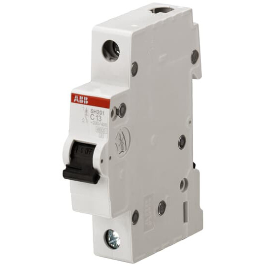 220V 1P MCB SH201-C0.5 소형 회로 차단기 0.5A 등급 전압 1극