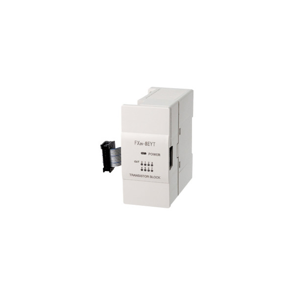 미쓰비시 FX2N-8EYT PLC FX2N 확장 단위 8 트랜지스터 출력 싱크 자동화