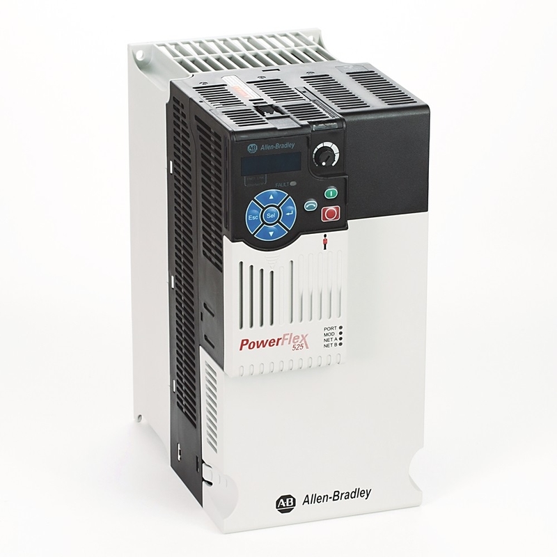 25B-D030N104 파워플렉스 525 15kW 20Hp 다른 통신 인터페이스와 함께 A-B AC 드라이브
